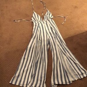 Ruby and Jenna seer sucker jumper